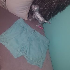 Teal cherokee shorts